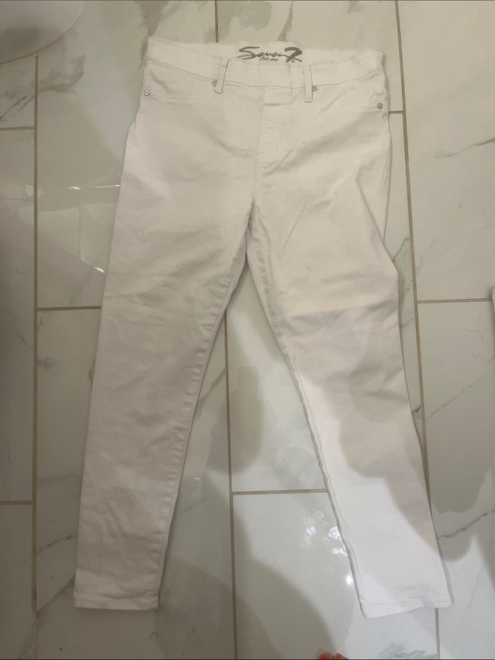 Seven7 White Skinny Jeans - Women's Slim Fit